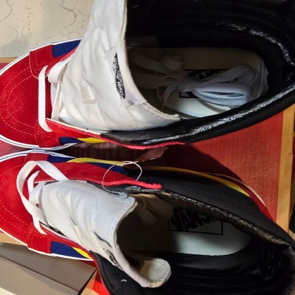 Vans SK8-Hi Reissue OTW Rally Chili pepper Lifestyle VN0A4BV8XKR size 10 NEW - Picture 7 of 12